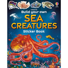 Load image into Gallery viewer, Build Your Own Sea Creatures Sticker Book