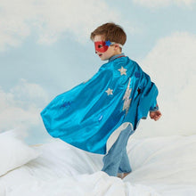 Load image into Gallery viewer, Meri Meri - Blue Superhero Cape Costume
