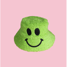 Load image into Gallery viewer, Kirsty Fate - Happy/Sad Bucket Hat in Green
