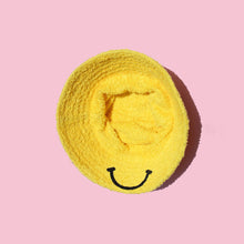 Load image into Gallery viewer, Kirsty Fate - Happy/Sad Bucket Hat in Yellow
