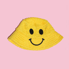 Load image into Gallery viewer, Kirsty Fate - Happy/Sad Bucket Hat in Yellow
