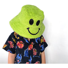 Load image into Gallery viewer, Kirsty Fate - Happy/Sad Bucket Hat in Green