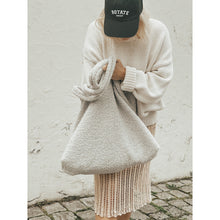Load image into Gallery viewer, Studio Noos | Light Grey Teddy Mom Bag | Stroller Bag | Dear Jude
