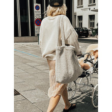 Load image into Gallery viewer, Studio Noos | Light Grey Teddy Mom Bag | Stroller Bag | Dear Jude
