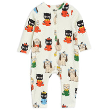 Load image into Gallery viewer, Mini Rodini | Mini Babies all over print baby jumpsuit
