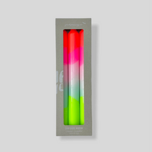 Load image into Gallery viewer, Pink Stories Dip Dye Neon Dinner Candles - Lollipop Trees
