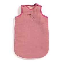 Load image into Gallery viewer, Pomea Dolls by Djeco - Baby doll sleeping bag in rose pink