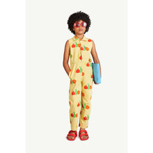 Load image into Gallery viewer, The Animals Observatory - Yellow Jumpsuit with all over fruit print

