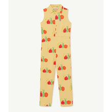 Load image into Gallery viewer, The Animals Observatory - Yellow Jumpsuit with all over fruit print