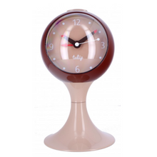 Load image into Gallery viewer, Tuliip Clock - Brown
