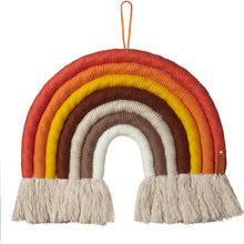 Load image into Gallery viewer, Ali + Oli - Macrame Wall Decor Rainbow (Autumn)