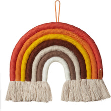 Load image into Gallery viewer, Ali + Oli - Macrame Wall Decor Rainbow (Autumn)
