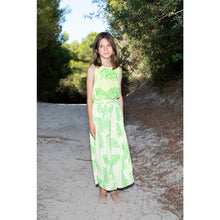 Load image into Gallery viewer, Fresh Dinosaurs - Yellow Maxi skirt with all over leaf print
