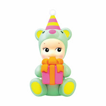 Load image into Gallery viewer, Sonny Angel - Birthday Bear | Sonny Angels are sweet little angels who each wear different headgear. This Birthday series makes the perfect small gift for those little loved ones in your life. Standing at 8cm high, these cute angel dolls can be placed anywhere in the home and will bring joy to both children and adults alike. This collection contains 6 different birthday bears plus one mystery figure. Which one will you get? All Sonny Angels are packaged in blind boxes so you won't know which character is in