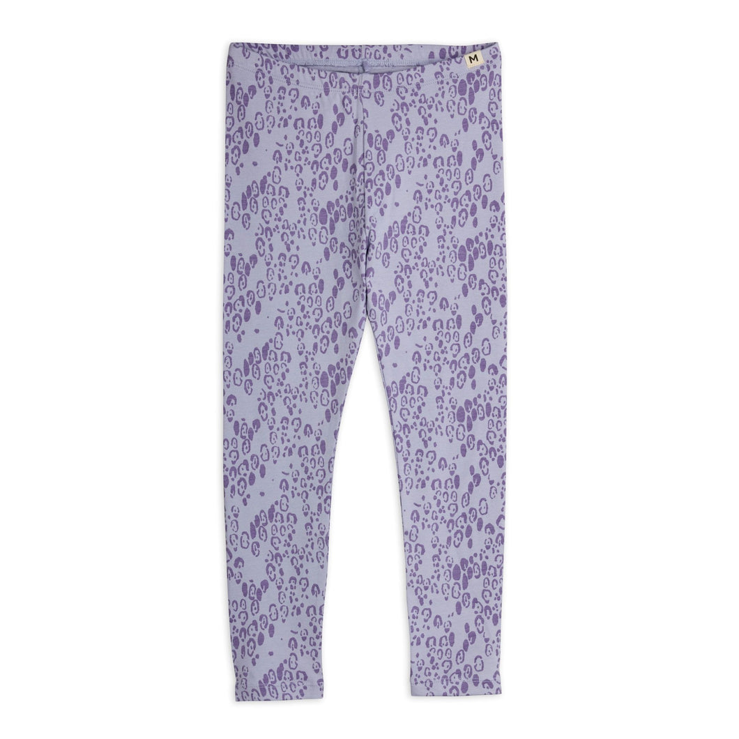 Mini Rodini - Purple Leopard Leggings