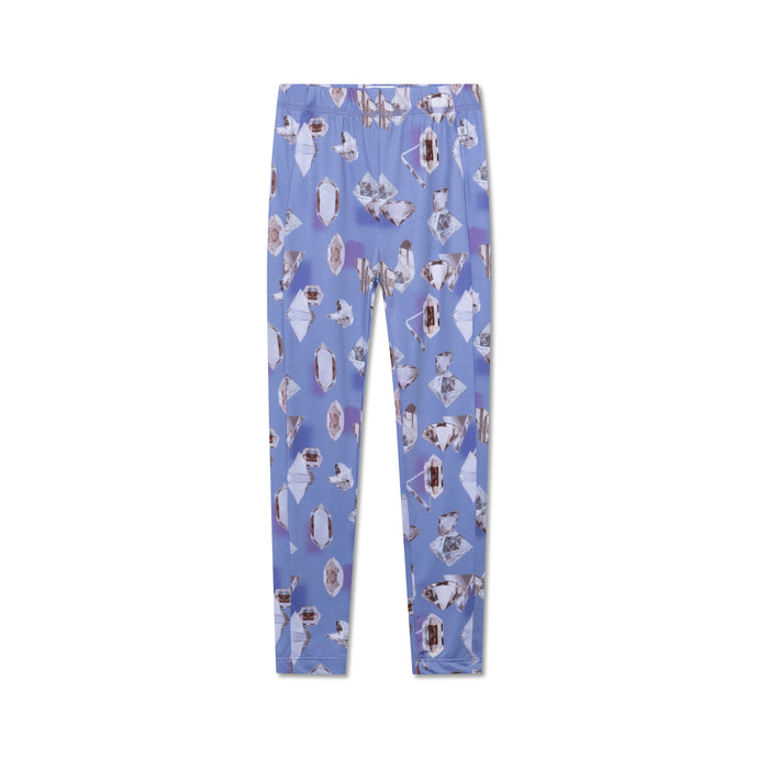 Repose AMS - blue leggings with all over diamond print