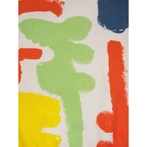 Bobo Choses - multicolour sweatshirt with all over abstract carnival print