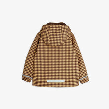 Load image into Gallery viewer, Mini Rodini - Houndstooth Edelweiss Waterproof Jacket
