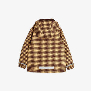 Mini Rodini - Houndstooth Edelweiss Waterproof Jacket