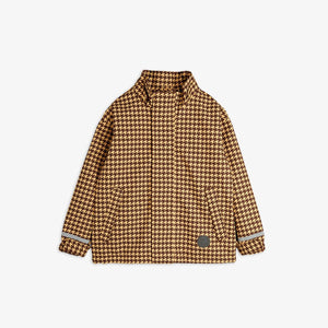 Mini Rodini - Houndstooth Edelweiss Waterproof Jacket