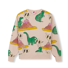 Load image into Gallery viewer, Fresh Dinosaurs - Volcano Sweatshirt
