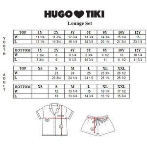 Hugo Loves Tiki - Blue Shell Lounge Set