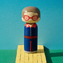 Load image into Gallery viewer, Lucie Kaas - Elton John Farewell Tour Kokeshi Doll Limited Edition
