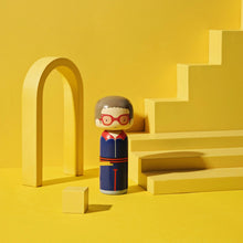 Load image into Gallery viewer, Lucie Kaas - Elton John Farewell Tour Kokeshi Doll Limited Edition
