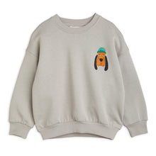 Load image into Gallery viewer, Mini Rodini - light gret sweatshirt with bloodhound print on chest
