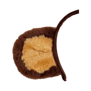 Mini Rodini - Brown fur ear headband