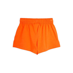 Mini Rodini red shorts with small weight lifting print