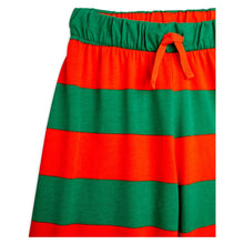 Load image into Gallery viewer, Mini rodini - red and green stripe wide leg trousers
