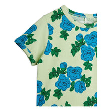 Load image into Gallery viewer, Mini Rodini - Blue Roses T-shirt
