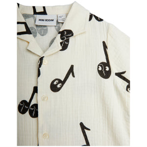 Mini Rodini - Note Muslin Shirt