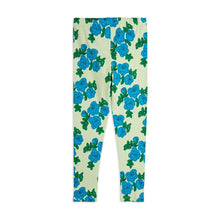 Load image into Gallery viewer, Mini Rodini - Blue Roses Leggings
