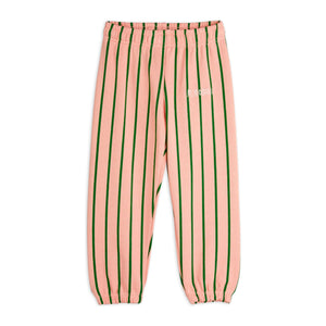 Mini Rodini - Pink Stripe Sweatpants