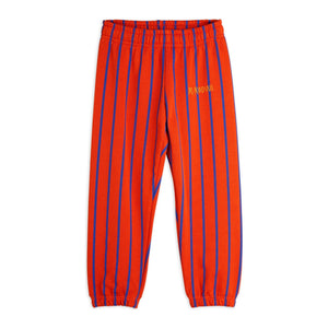 Mini Rodini - Red Stripe Sweatpants