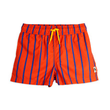 Load image into Gallery viewer, Mini Rodini - Red Stripe Swim Shorts
