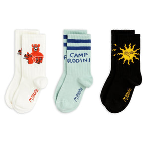 Mini Rodini - Camp Rodini Socks 3 Pack