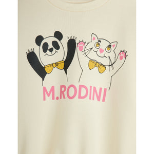 Mini Rodini - Panda and Cat Sweatshirt