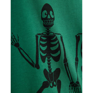 Mini Rodini - Green Skeleton Top