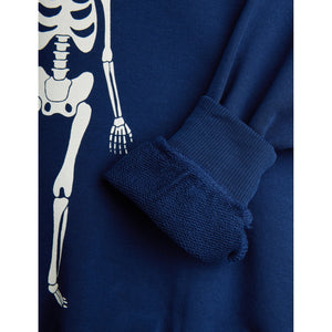 Mini Rodini - Blue Skeleton Sweatshirt