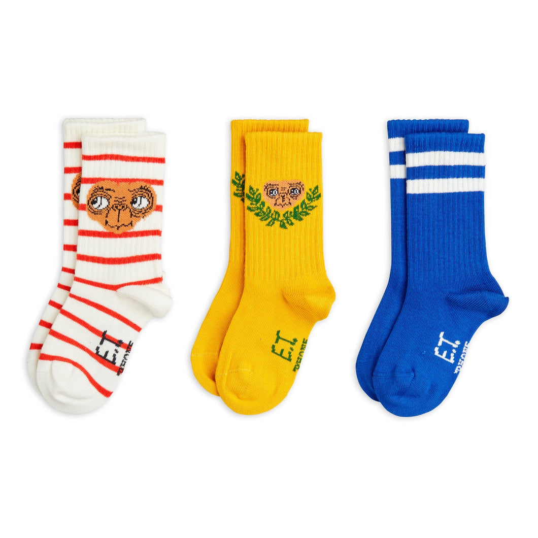 Mini Rodini - E.T 3-Pack Socks