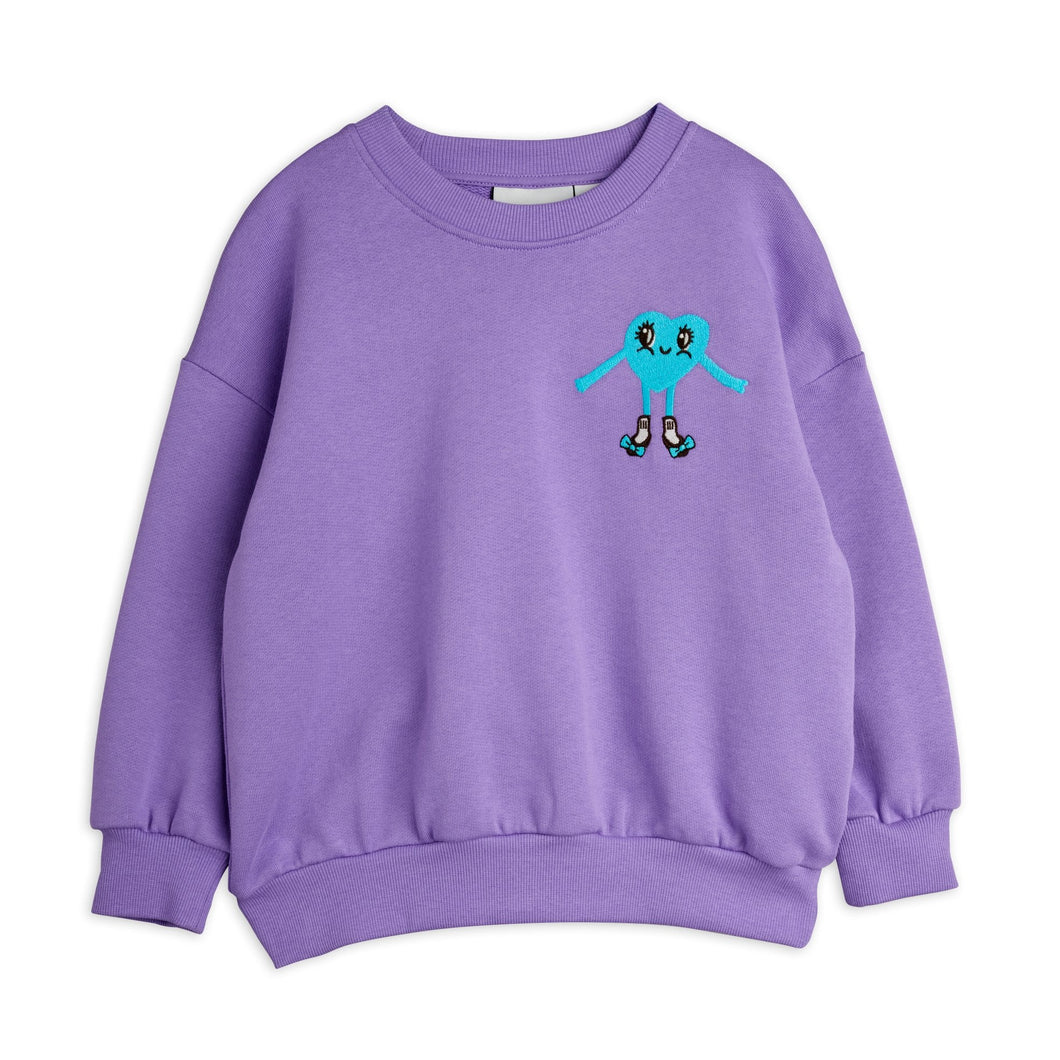 Mini Rodini - Purple Heart Sweatshirt