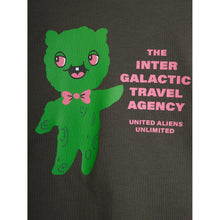 Load image into Gallery viewer, Mini Rodini - Alien Travel Agency Black T-shirt
