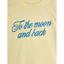 Load image into Gallery viewer, Mini Rodini - To The Moon Yellow T-shirt
