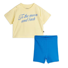 Load image into Gallery viewer, Mini Rodini - To The Moon Baby Set
