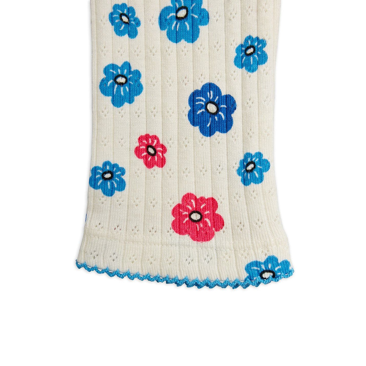 Mini Rodini - Flowers Pointelle Leggings
