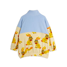 Load image into Gallery viewer, Mini Rodini - Rabbits Half Zip Fleece Sweatshirt

