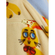 Load image into Gallery viewer, Mini Rodini - Rabbits Half Zip Fleece Sweatshirt
